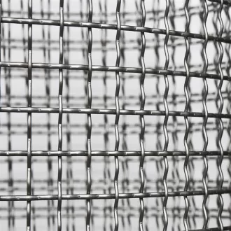 Quarry/Mining Carbon Steel Crimped Wire Mesh